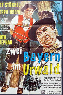 Zwei Bayern im Urwald poster
