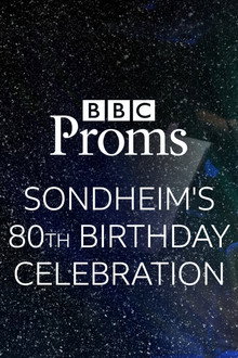 BBC Proms: Sondheim's 80th Birthday poster