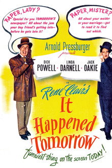 It Happened Tomorrow poster