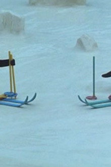 Pingu the Cross Country Skier