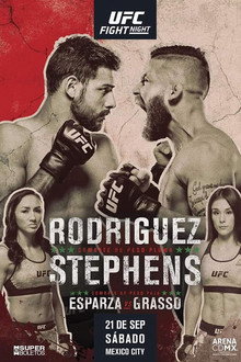 UFC Fight Night 159: Rodriguez vs. Stephens poster