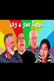 Les 4 sur tables poster