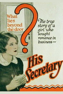 His Secretary poster