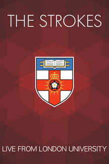 The Strokes Live at London University poster