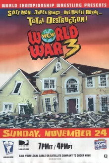 WCW World War 3 1996 poster