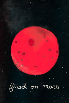 Fired on Mars poster