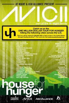 Avicii on Tour poster