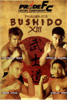 Pride Bushido 13 poster
