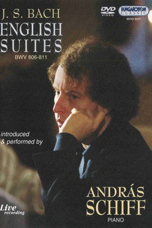 J.S. Bach: English Suites - András Schiff poster