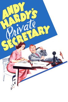 Andy Hardy's Private Secretary poster