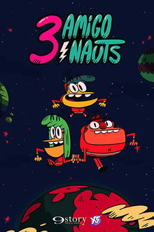 3 Amigonauts poster