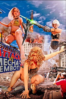 Giantess Attack vs. Mecha Fembot poster