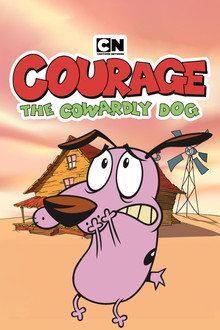 Courage the Cowardly Dog poster