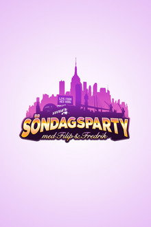 Söndagsparty med Filip & Fredrik poster