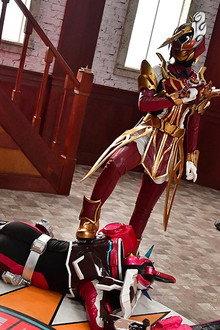 Shrouded in Smoke, the Crimson Assassin