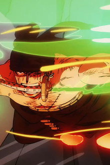 The Three-Sword Style of the Supreme King! Zoro vs. King