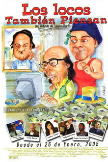 Los locos también piensan poster