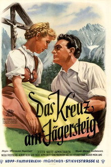 Das Kreuz am Jägersteig poster