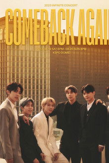 INFINITE CONCERT 'COMEBACK AGAIN' poster