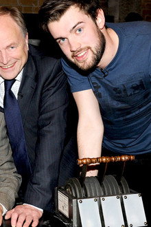 Clive Anderson, Alex Jones and Jack Whitehall