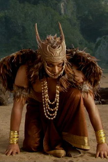 Sati is drawn to the damaru