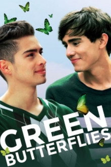 Green Butterflies poster