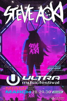 Steve Aoki: Live at Ultra Music Festival Miami - 2025 poster