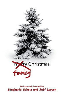 Family Christmas poster