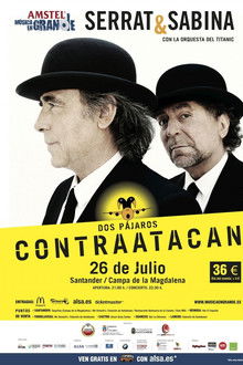 Serrat & Sabina: dos pájaros contraatacan poster