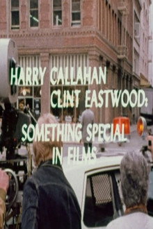 Harry Callahan/Clint Eastwood: Something Special in Films poster