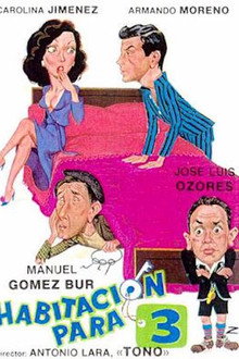 Habitación para tres poster