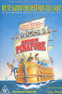 H.M.S. Pinafore poster
