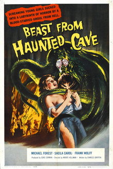 Beast from Haunted Cave poster