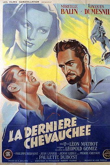 La dernière chevauchée poster