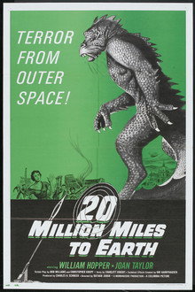 20 Million Miles to Earth poster