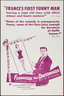 Fernandel the Dressmaker poster