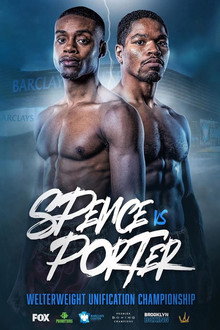 Errol Spence Jr. vs. Shawn Porter poster