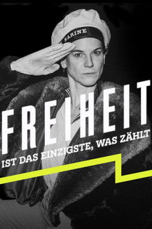 Freiheit ist das Einzigste, was zählt poster