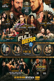 AEW Full Gear 2025 poster