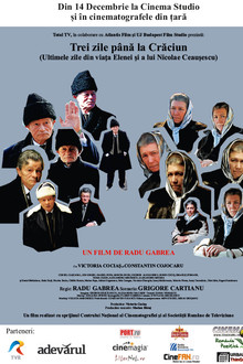 Three days 'till Christmas poster