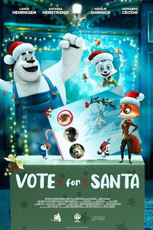 Vote for Santa poster