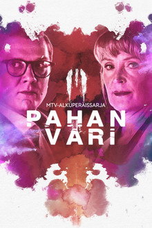 Pahan väri poster