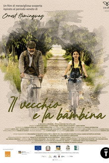 The old man and the little girl poster