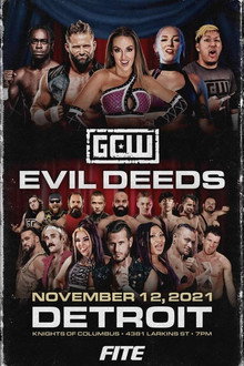 GCW Evil Deeds poster