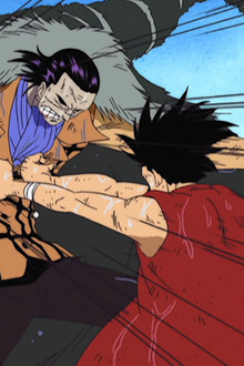 Sand Croc and Water Luffy! The Second Round of the Duel