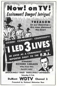 I Led Three Lives poster