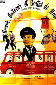 Amour, autocar et boîtes de nuit poster