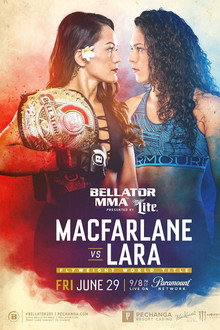 Bellator 201: Macfarlane vs. Lara poster