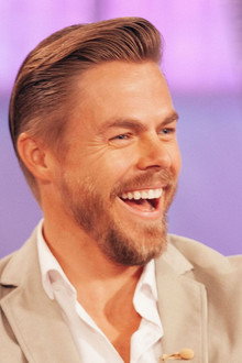 Derek Hough, Molly Sims, Jay Leno