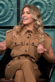 Eri Johnson, Nicolas Prattes and Isabella Santoni